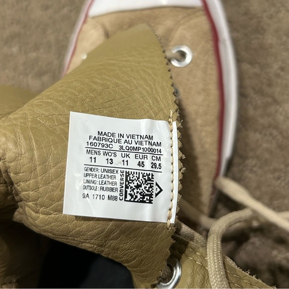 Last price drop- Converse Leather XHI JW Anderson Men’s 11 - Picture 14 of 15